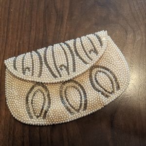 Vintage John Wind Beaded Purse